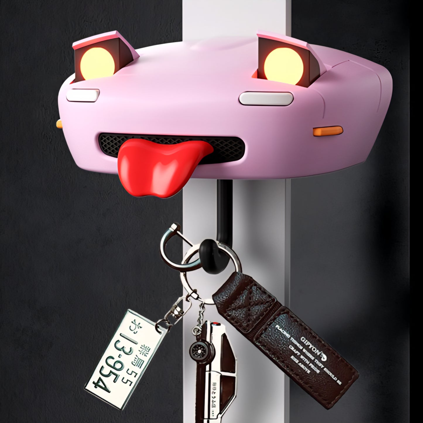 Sports Car Keychain Holder