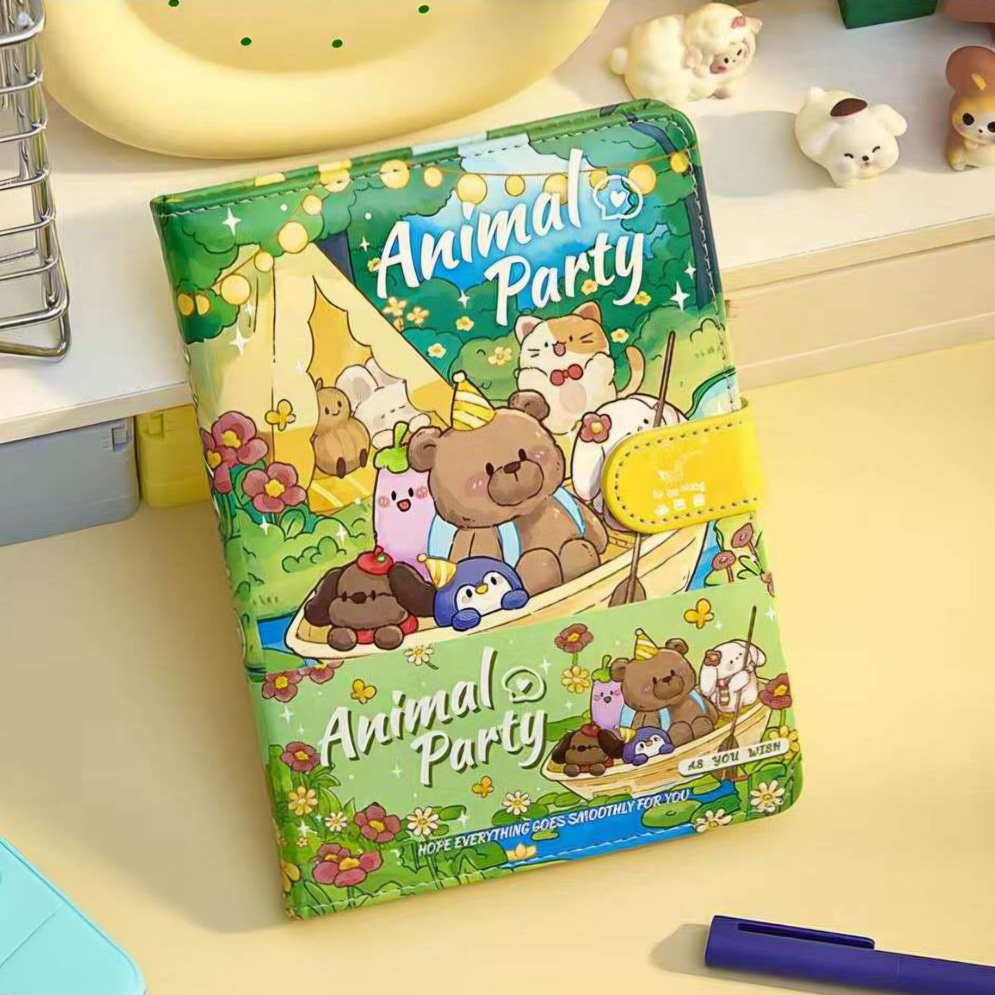 Kawaii Animal Party Notebook
