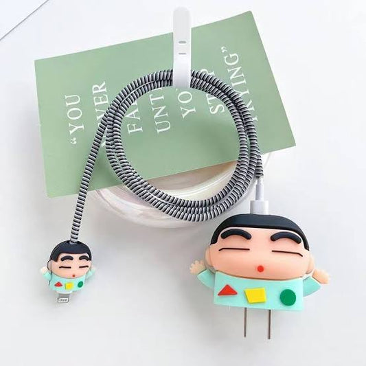 Shinchan in Pyjamas Charger Case