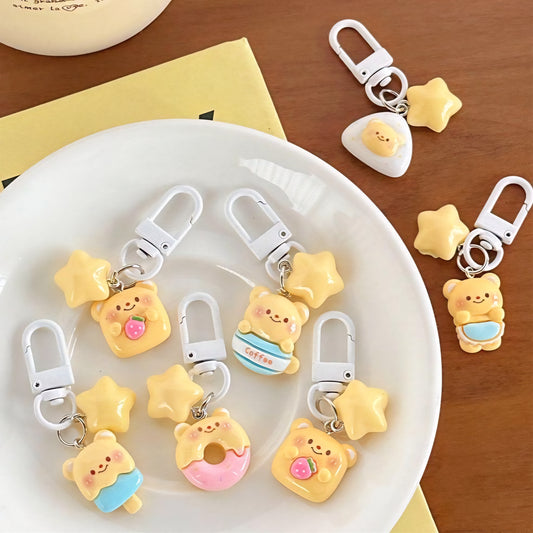 Butter Bear Keychain