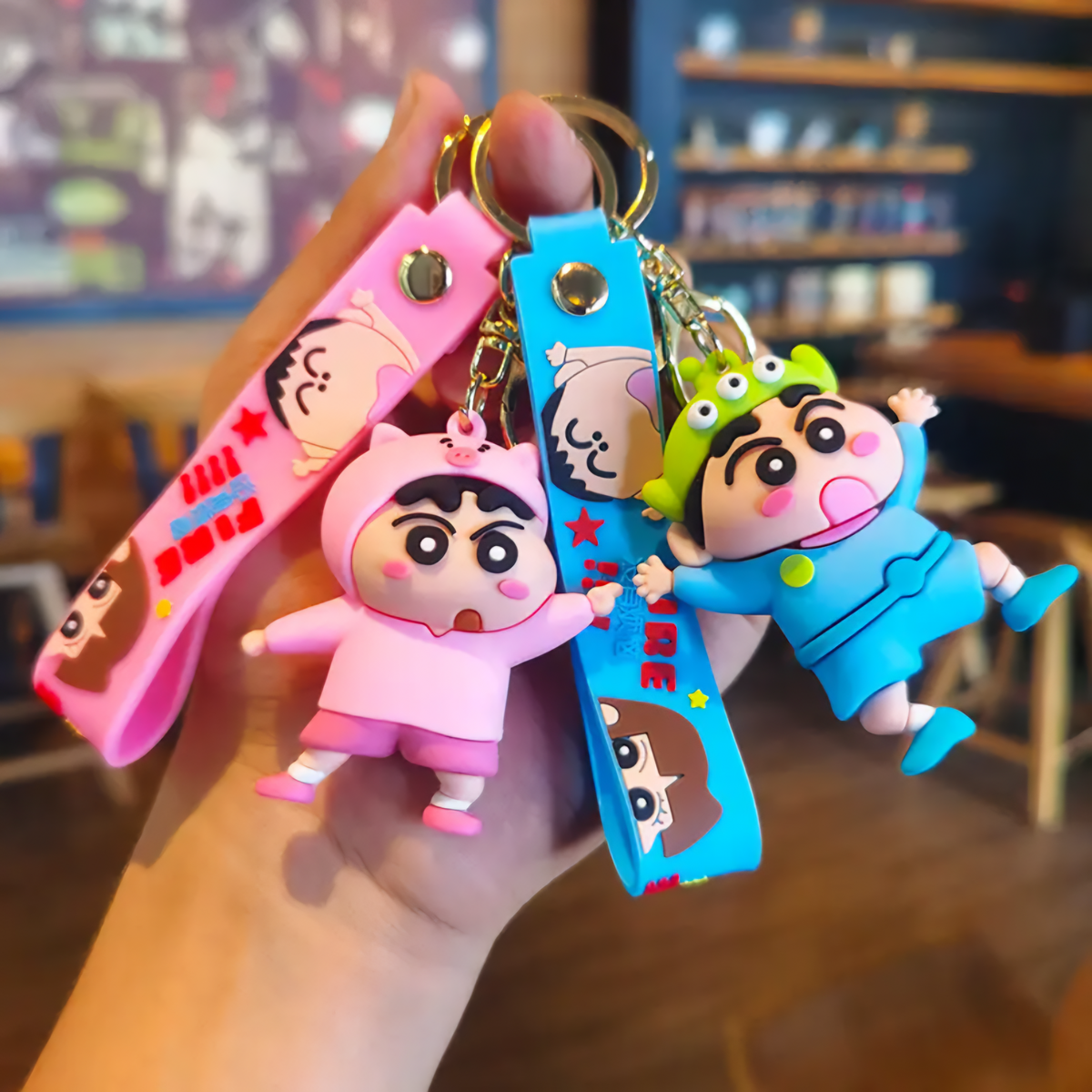 Shinchan Cosplay Keychain