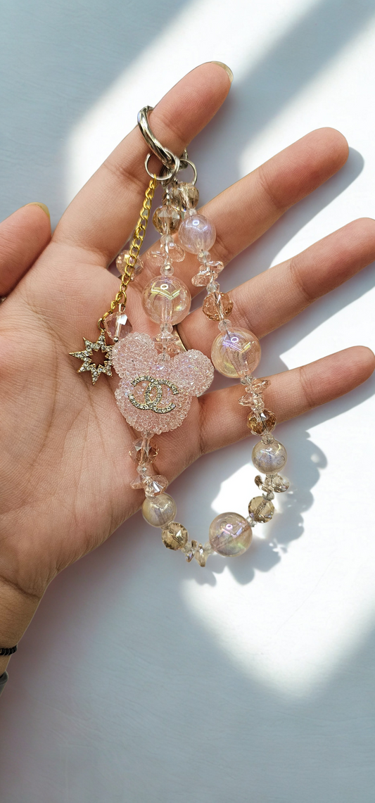 Pink Dream Phone Charm