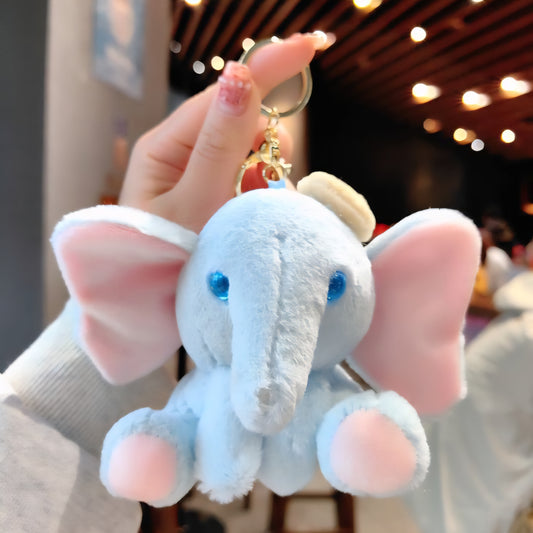 Elephant Plush Keychains