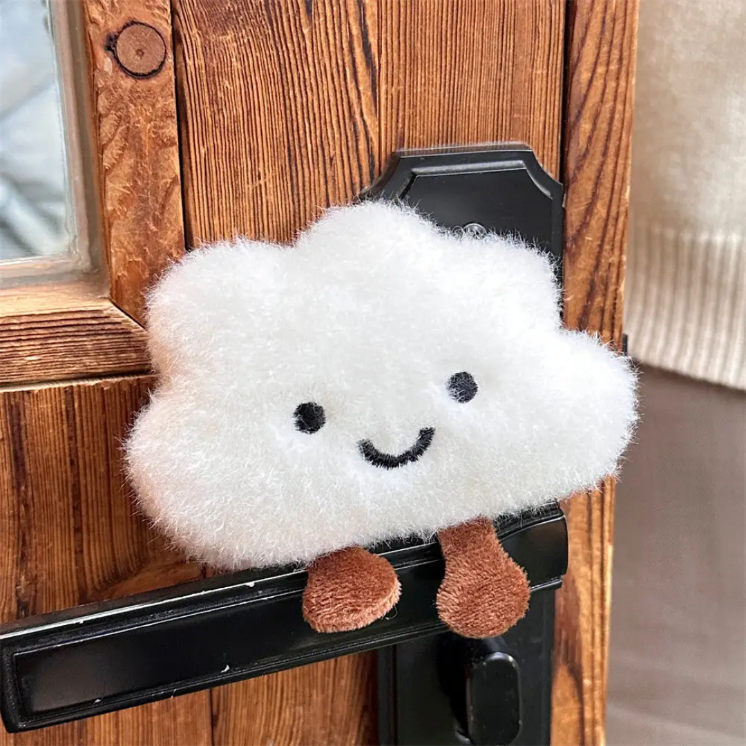Cloud Plush Keychain / Badge