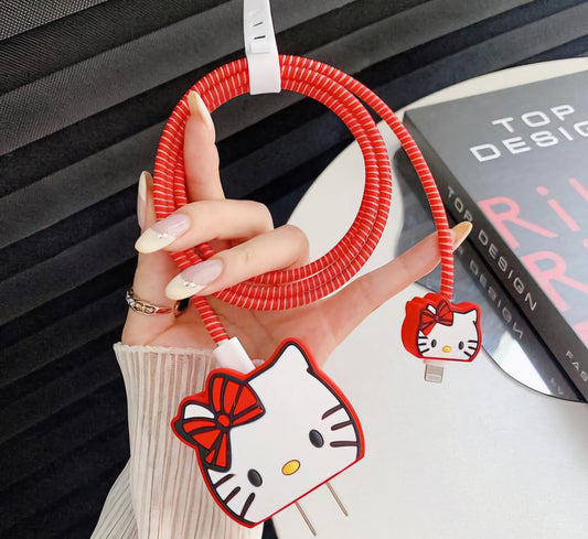 Hello Kitty in Red Charger Case