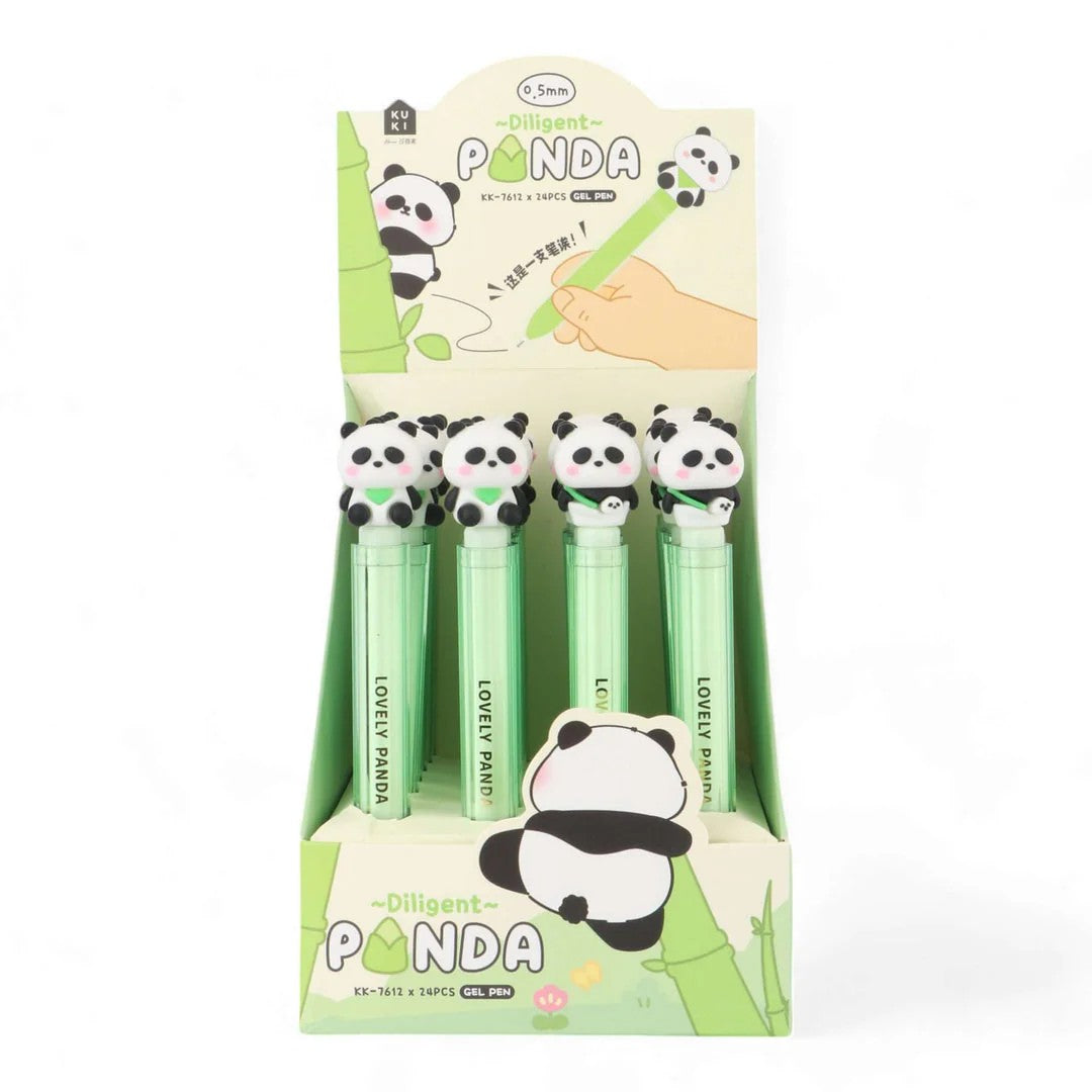 Lovely Panda Bamboo Pen