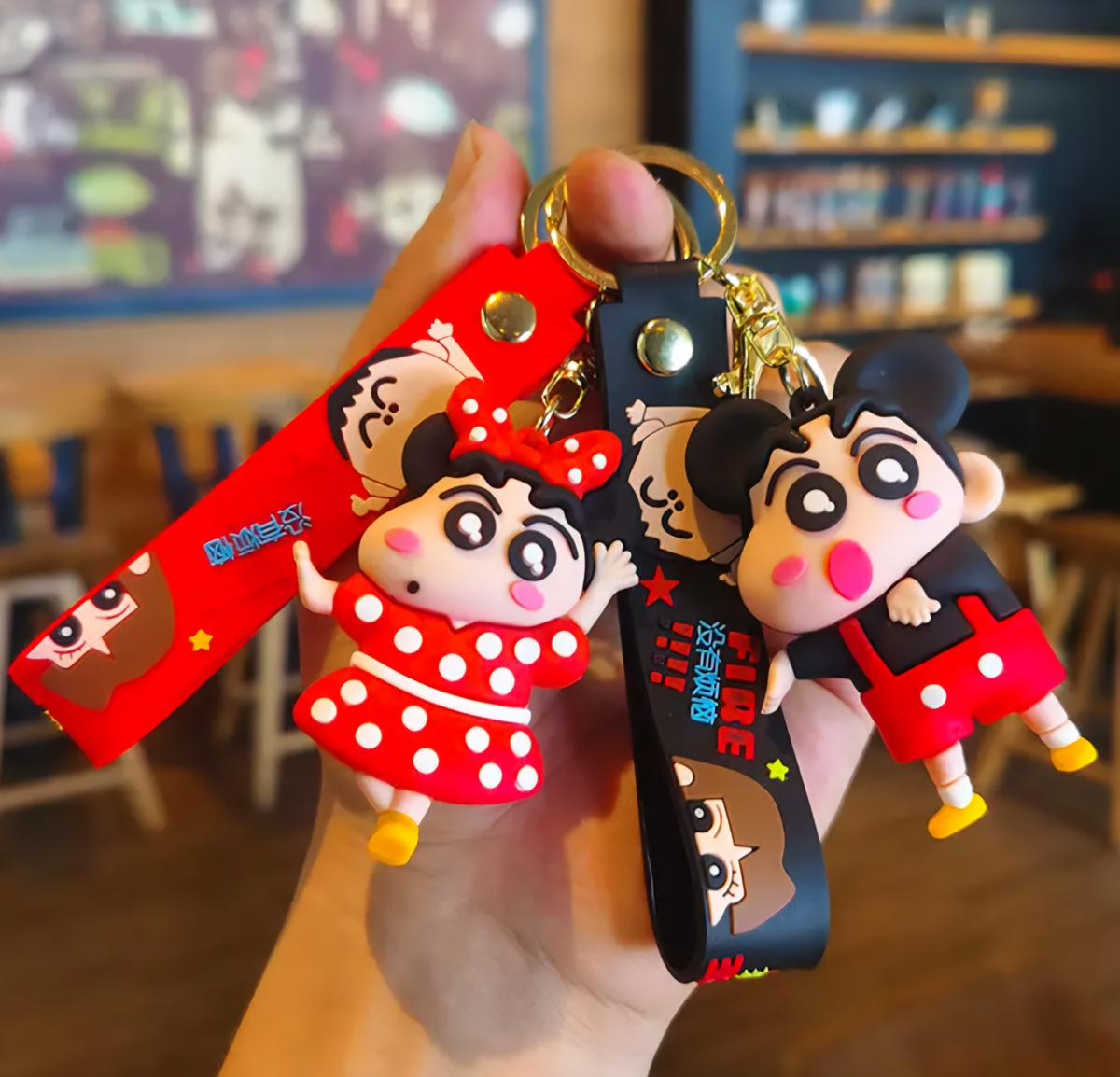 Shinchan Cosplay Keychain