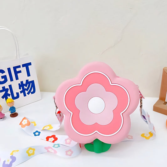 Cherry Blossom Silicone Bag