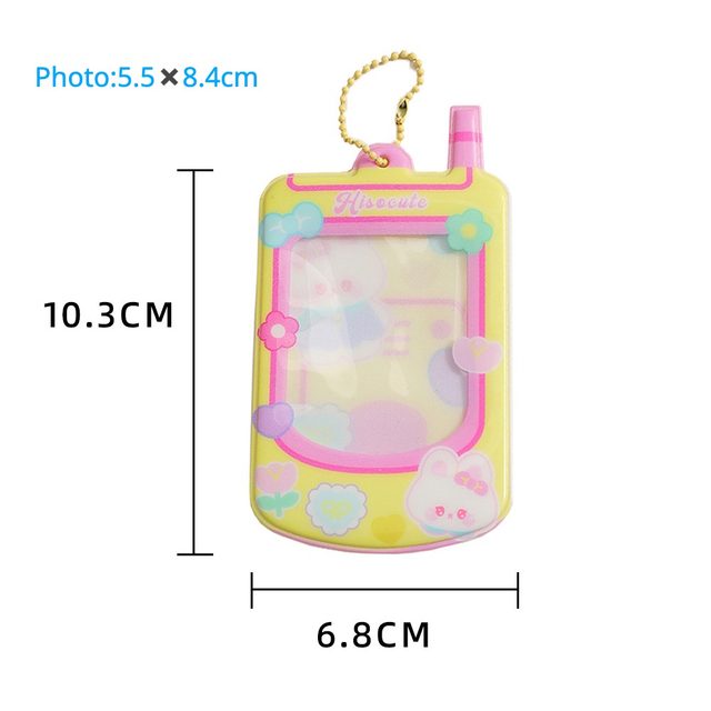 Retro Mobile Photo Card Holder