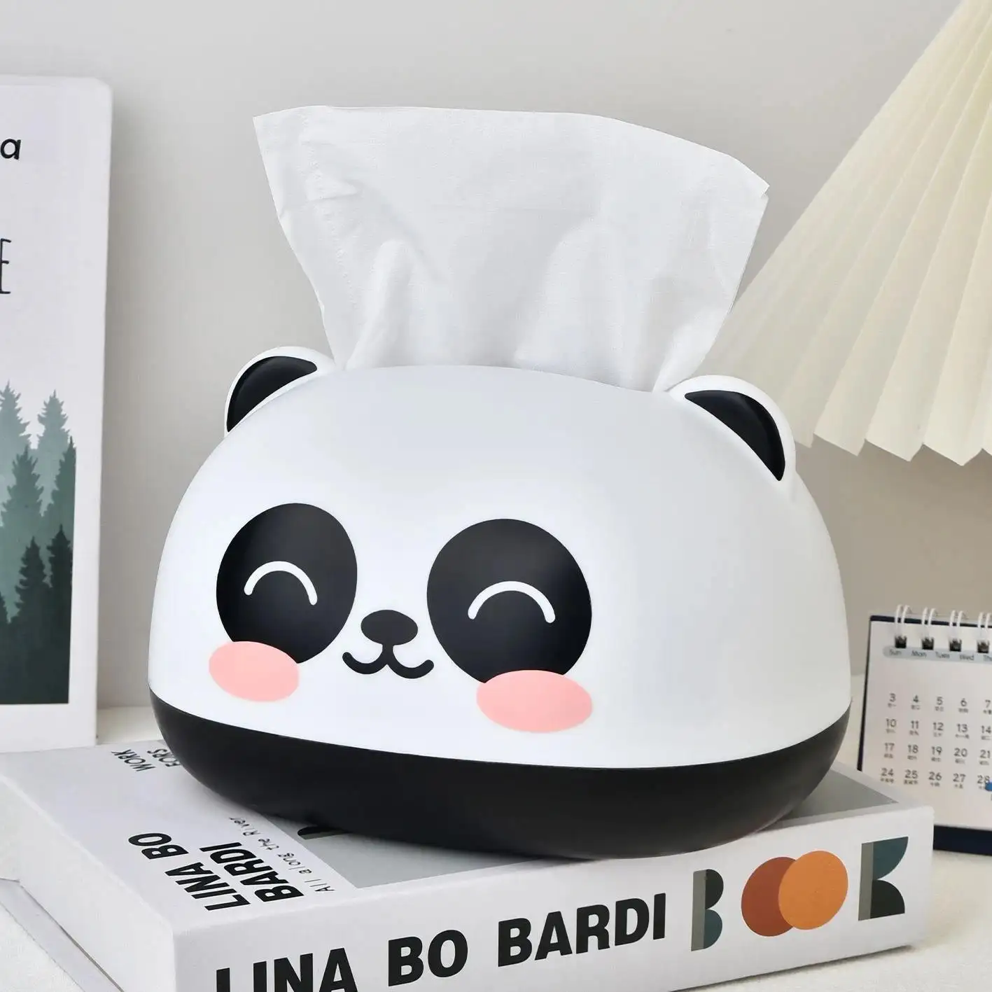 Panda Tissue Box
