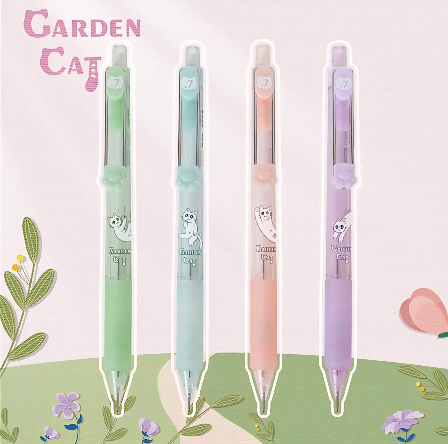 Garden Cat Mechanical Pencil