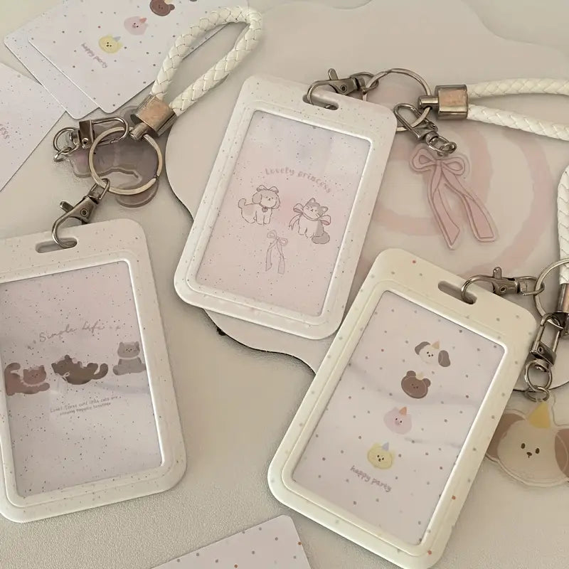 Kawaii Animal Photo / ID Card Holder