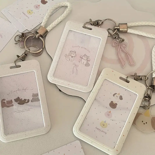Kawaii Animal Photo / ID Card Holder