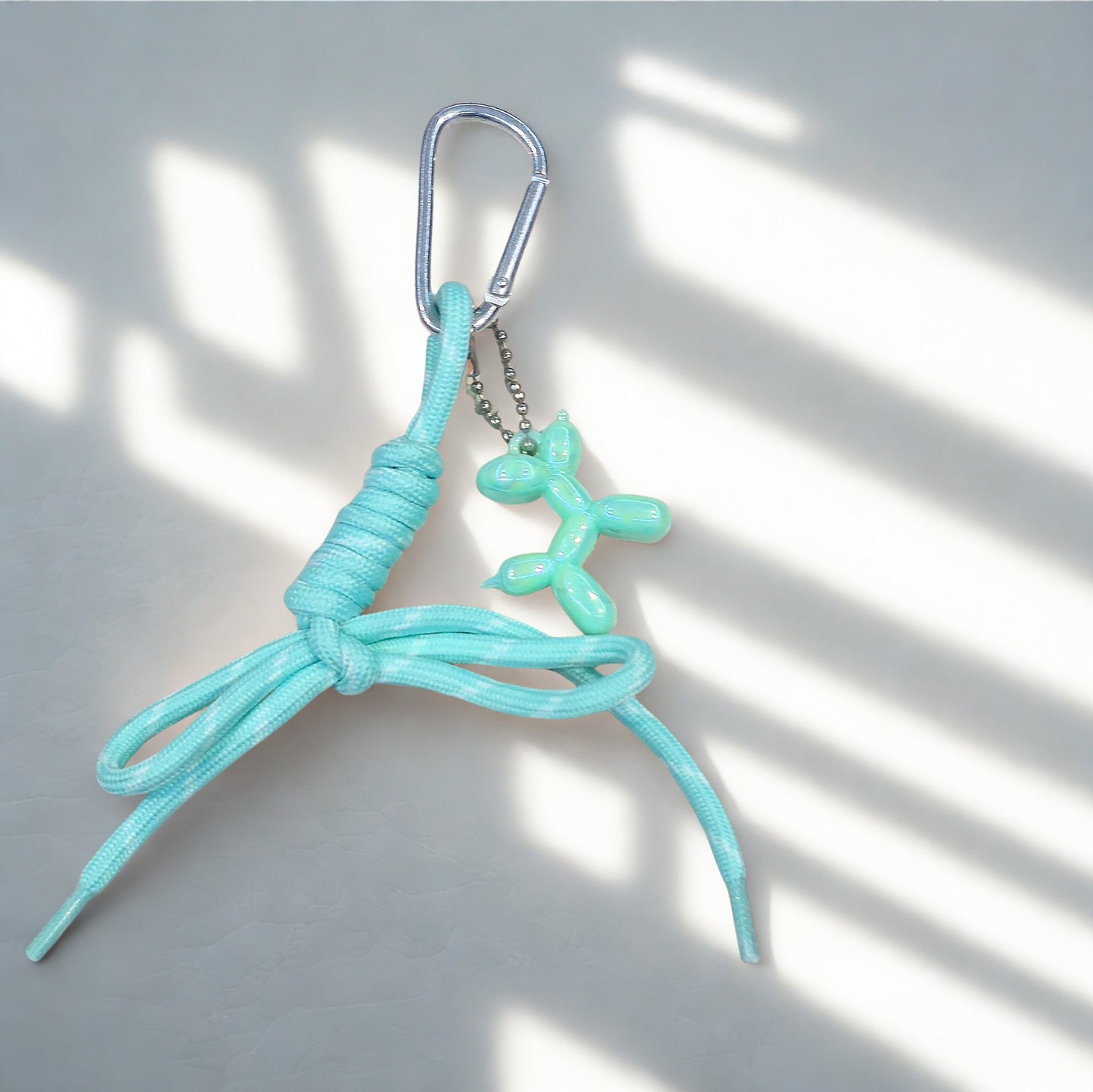 Pastel Balloon Dog Bag Charm