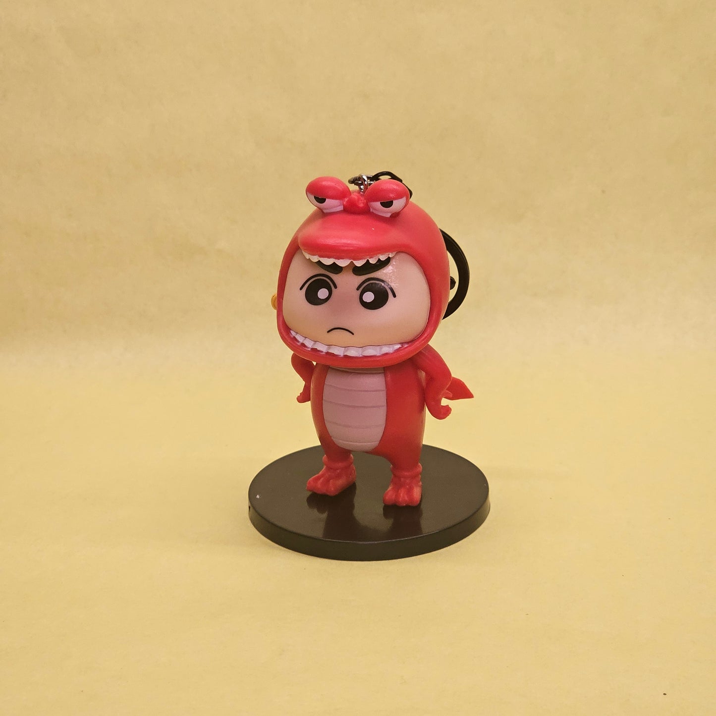 Shinchan Cosplay Figure Keychain with Stand