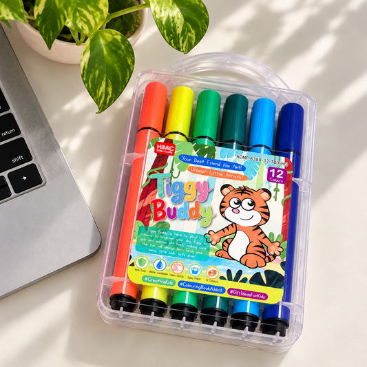 Tiggy Buddy Watercolour Markers (Set of 12)