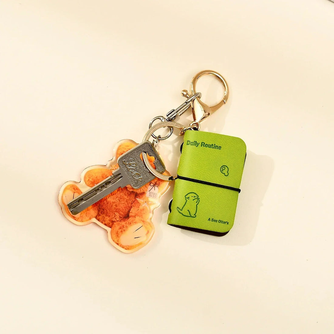 Mini Diary Keychain