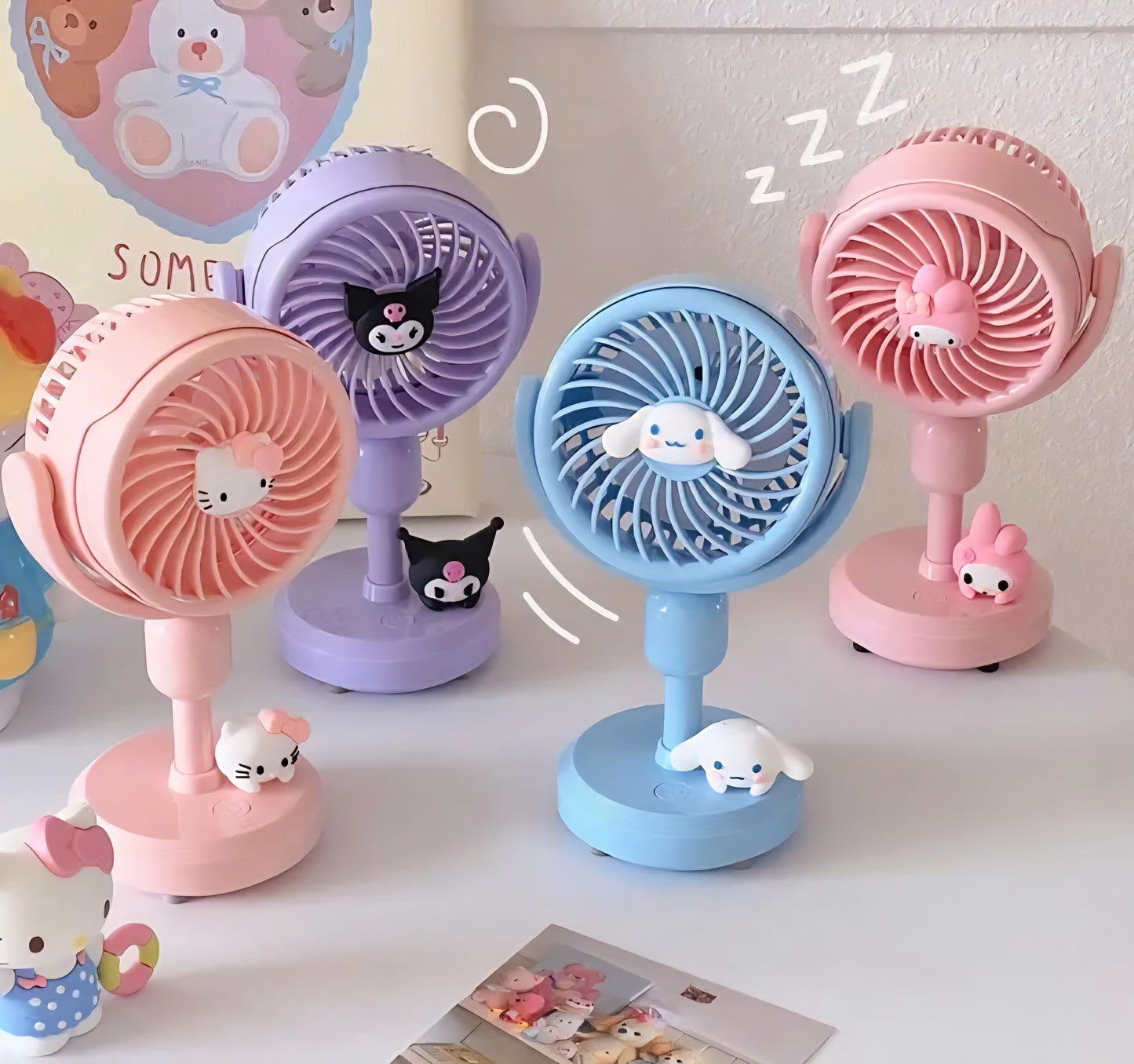 Sanrio Desk Fan