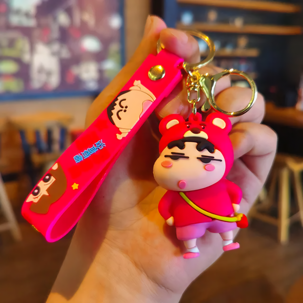 Shinchan Cosplay Keychain