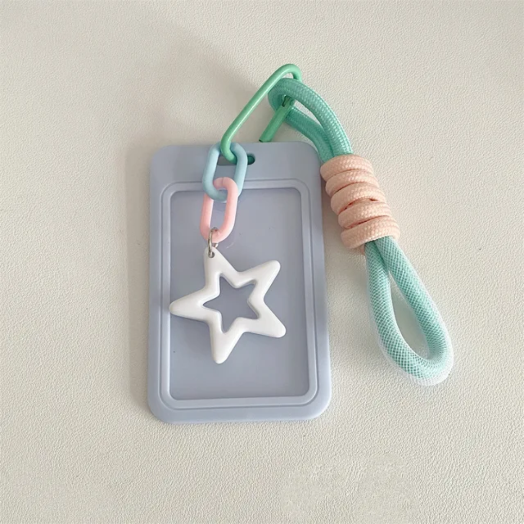 Pastel Photo / ID Card Holder