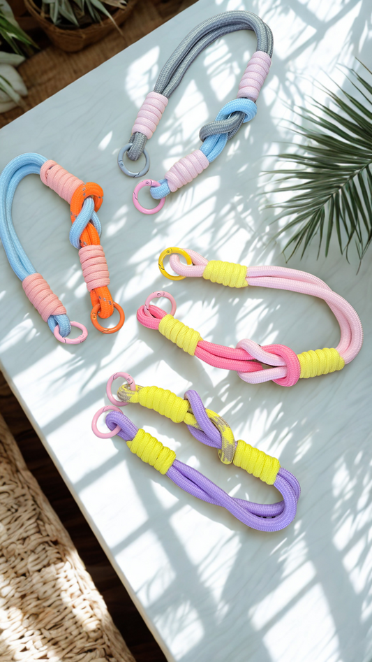 Knot Loom Phone Charm