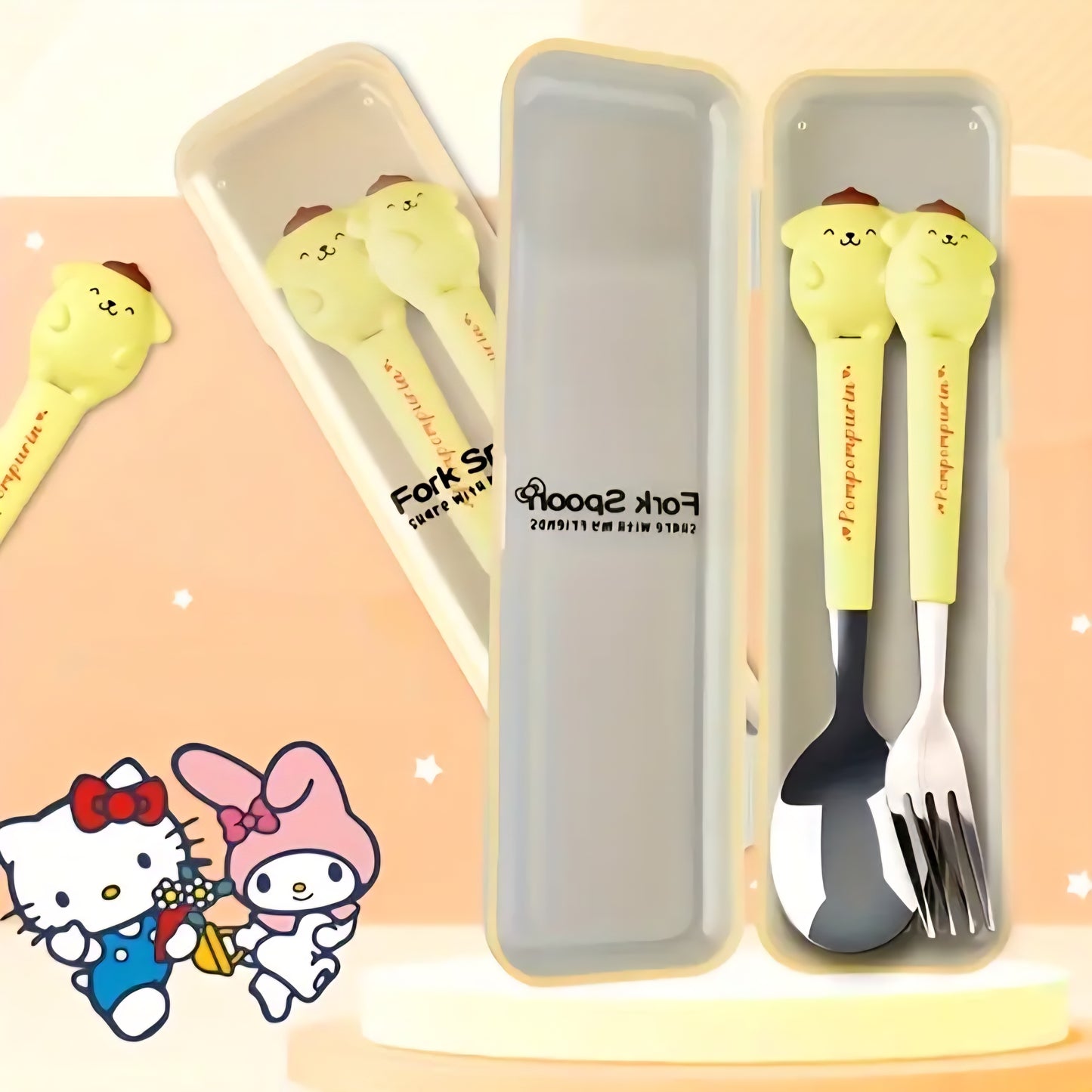 Sanrio Cutlery Set