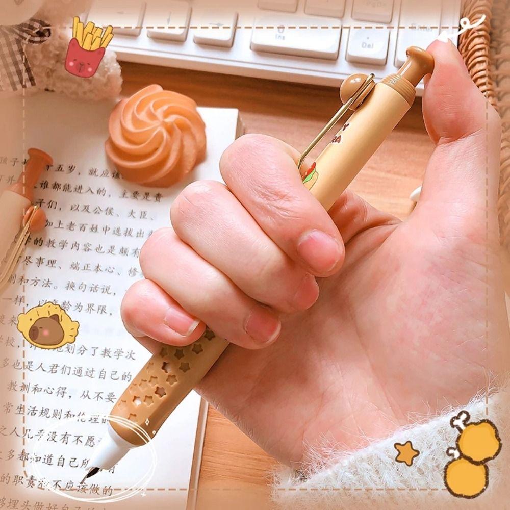 Capybara Clickable Fountain Pen