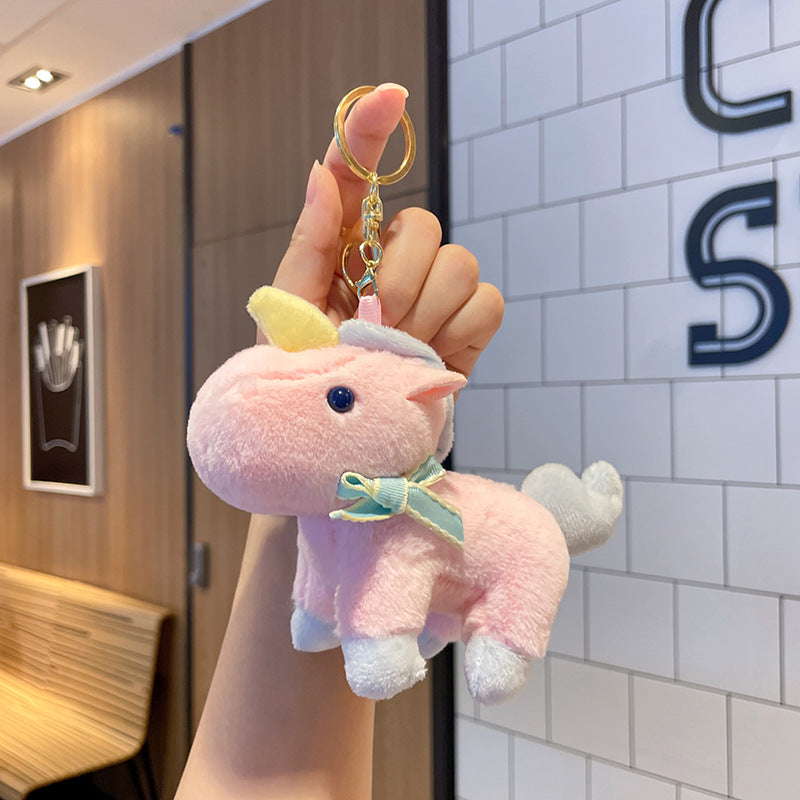 Unicorn Plush Keychain