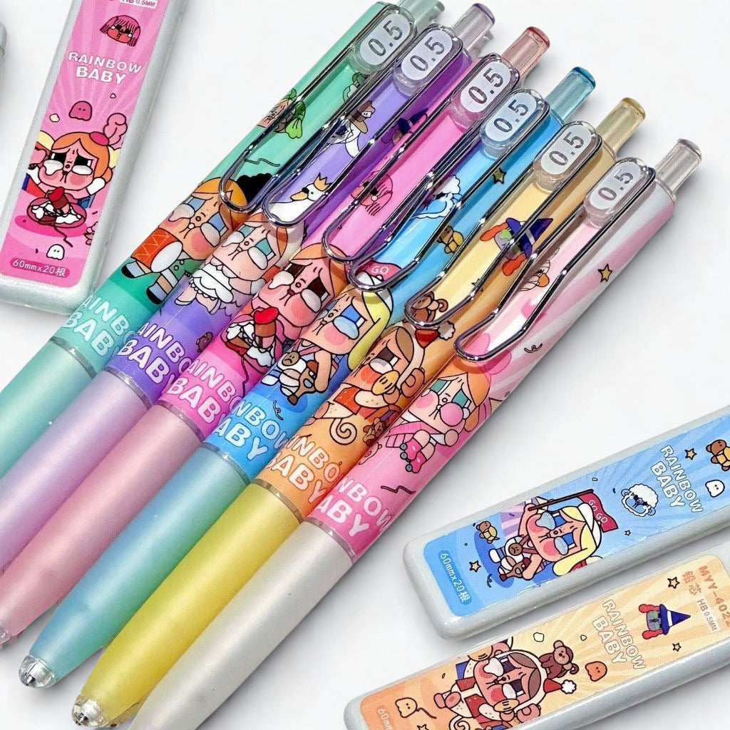 Cry Baby Girl Mechanical Pencil Set