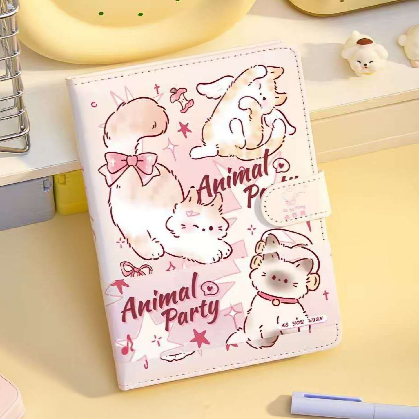 Kawaii Animal Party Notebook