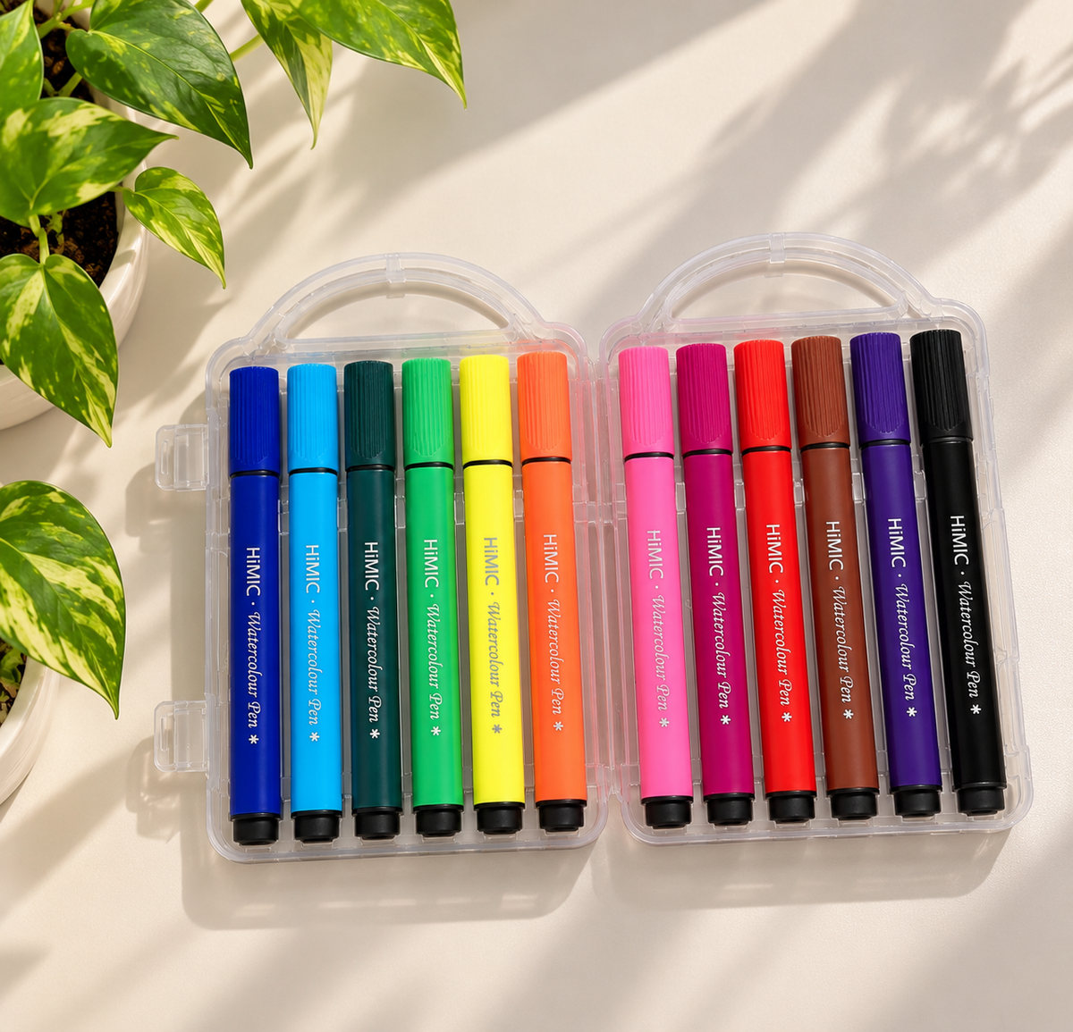 Tiggy Buddy Watercolour Markers (Set of 12)