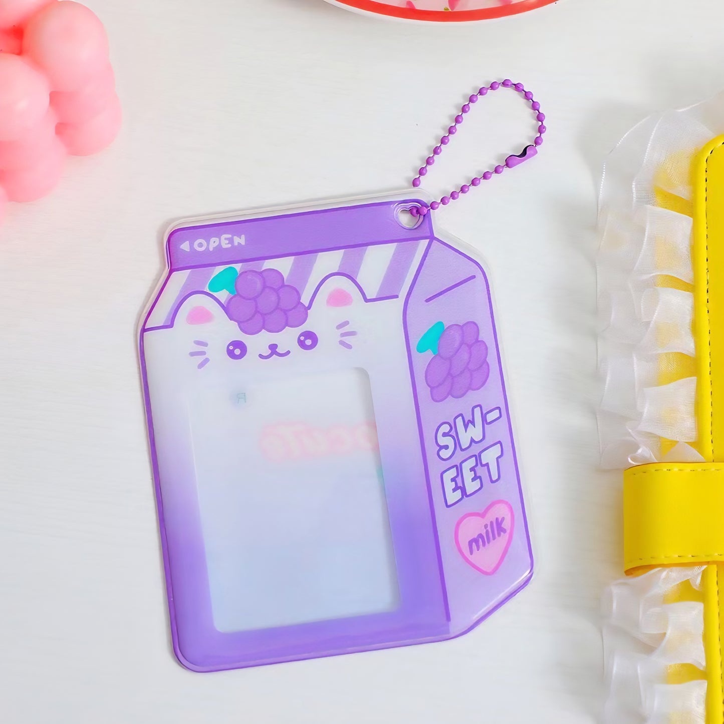 Milk Carton Photo / ID Card Holder