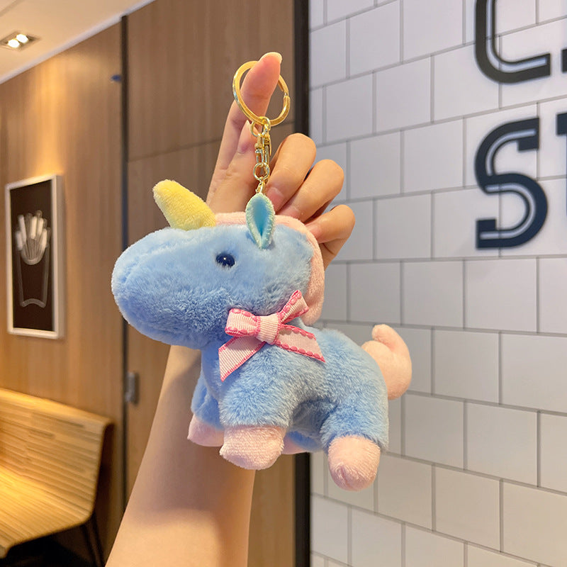 Unicorn Plush Keychain