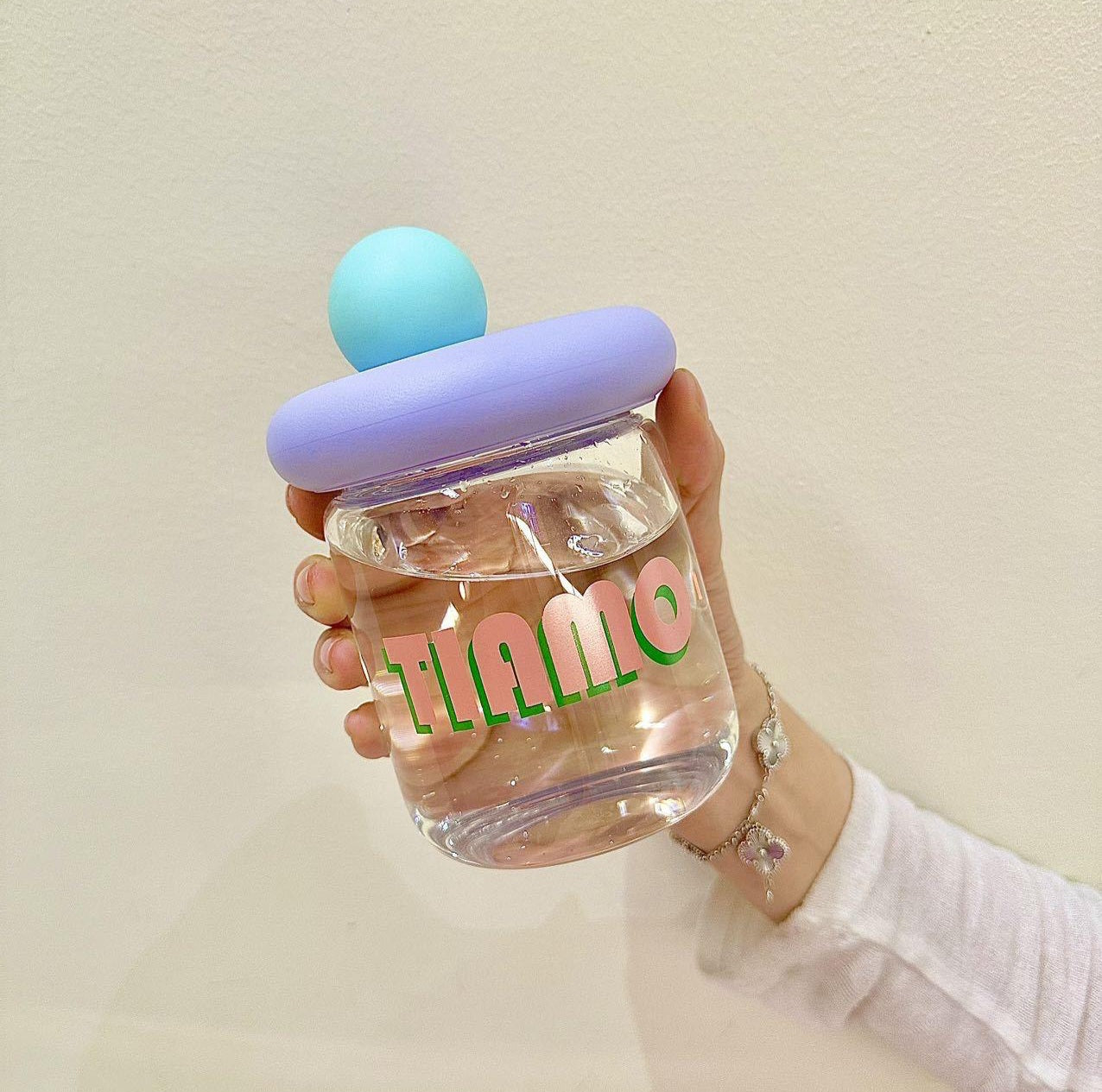 Kawaii Pop Glass Bottle