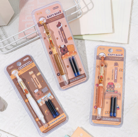 Capybara Clickable Fountain Pen