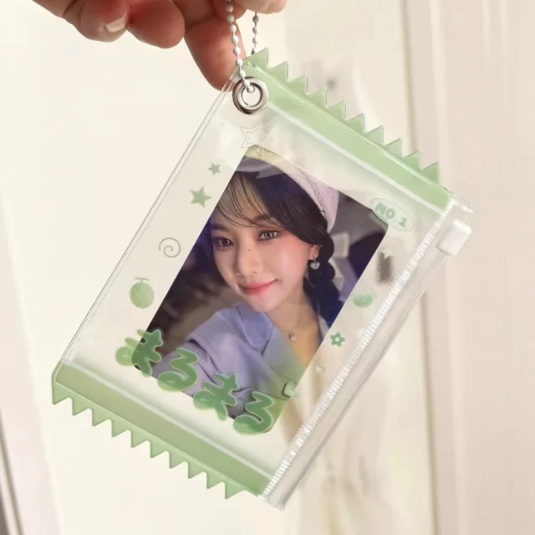 Candy Bag Photo Card Holder