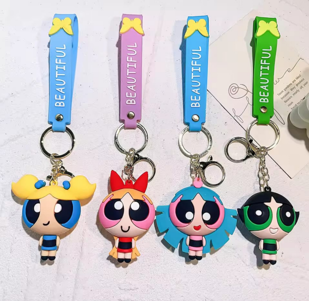 Powerpuff Girls Keychain