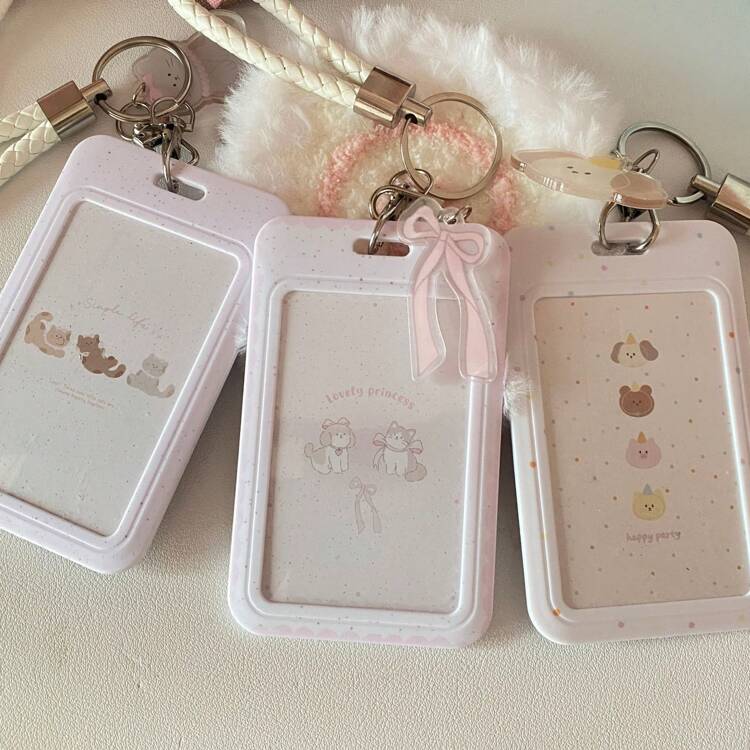Kawaii Animal Photo / ID Card Holder