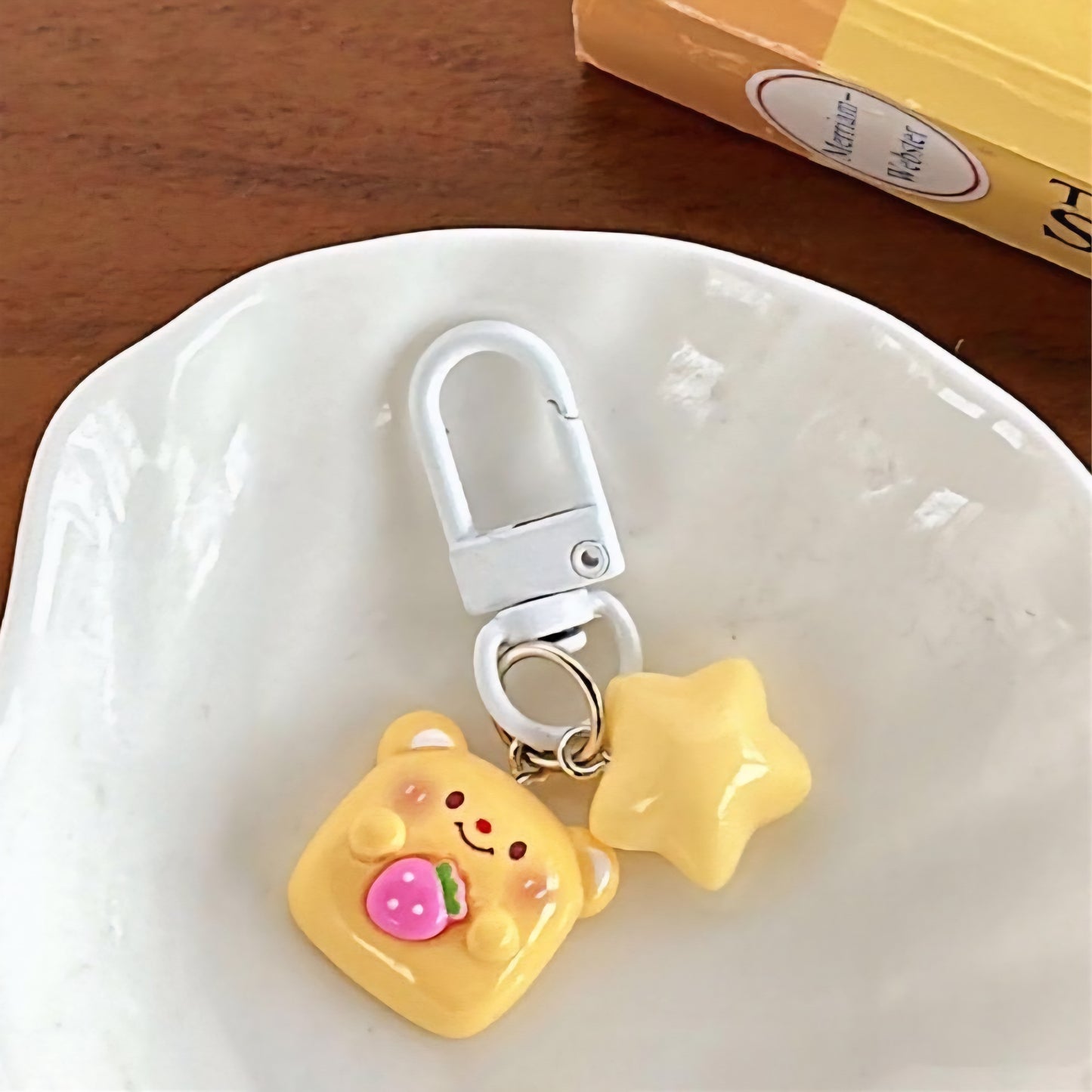 Butter Bear Keychain