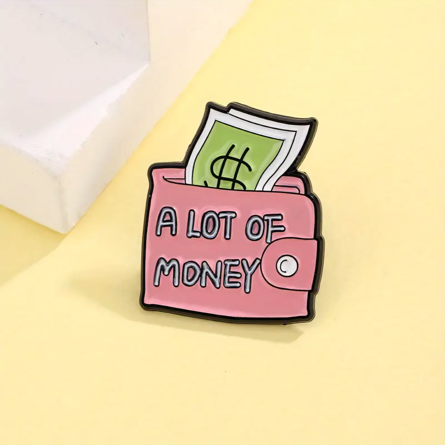 Money Manifestation Enamel Pin