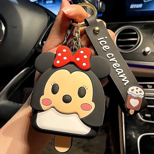 Minnie Mouse Coin Pouch Keychain