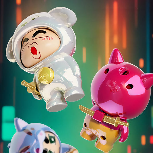 Shinchan Face Changing Keychain