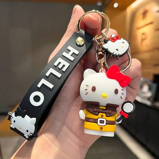 Hello Kitty Profession Keychain