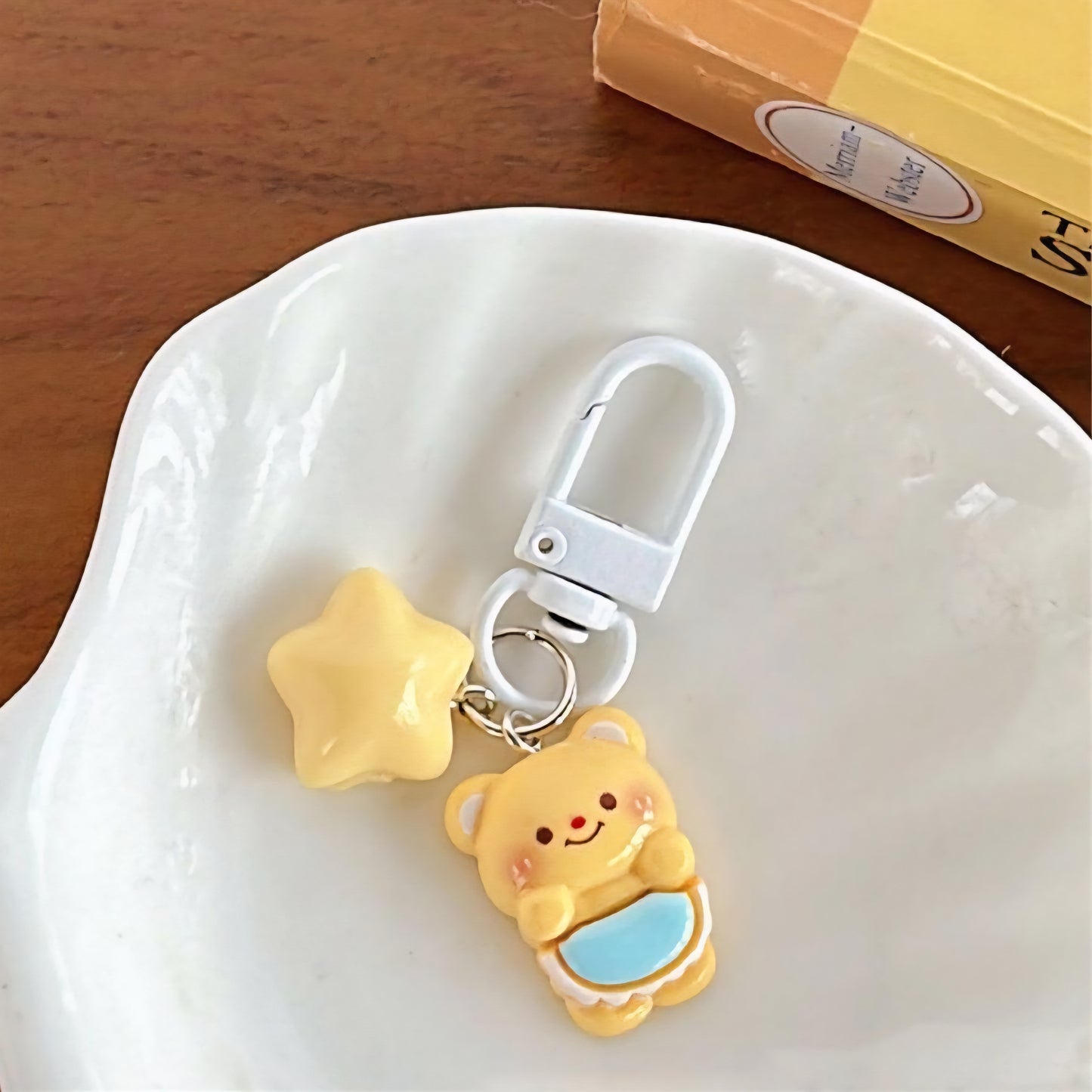 Butter Bear Keychain
