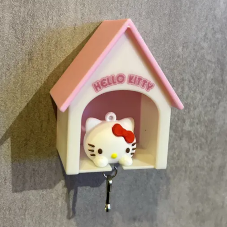 Mini House Key Holder and Keychain
