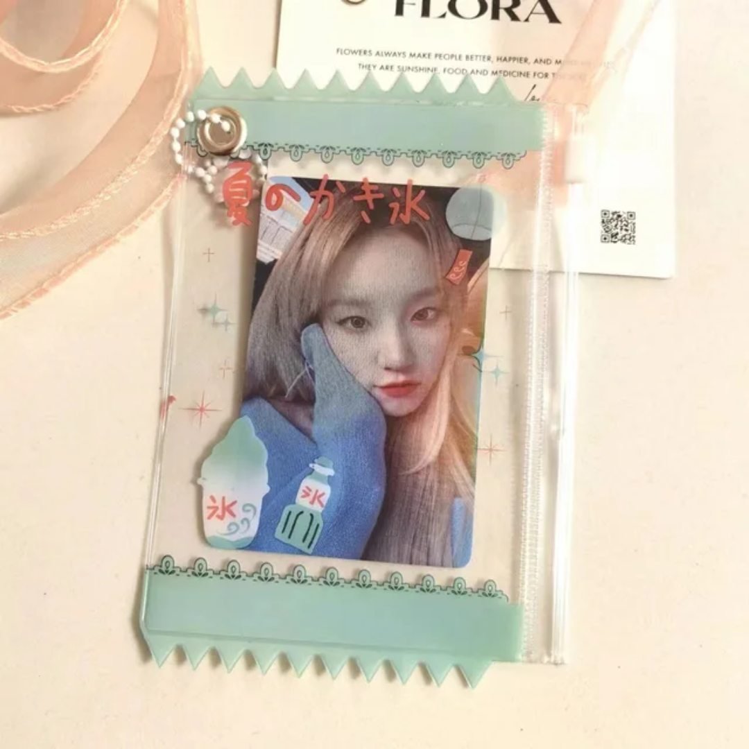 Candy Bag Photo Card Holder