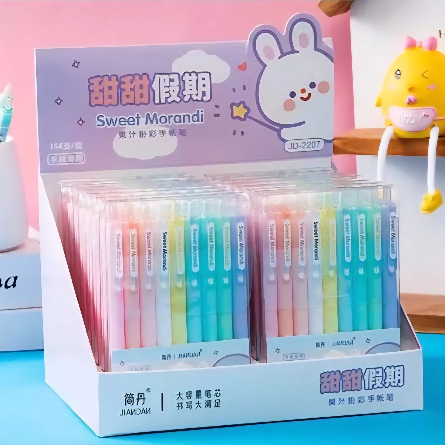 Sweet Morandi Coloured Gel Pen (Set of 9)