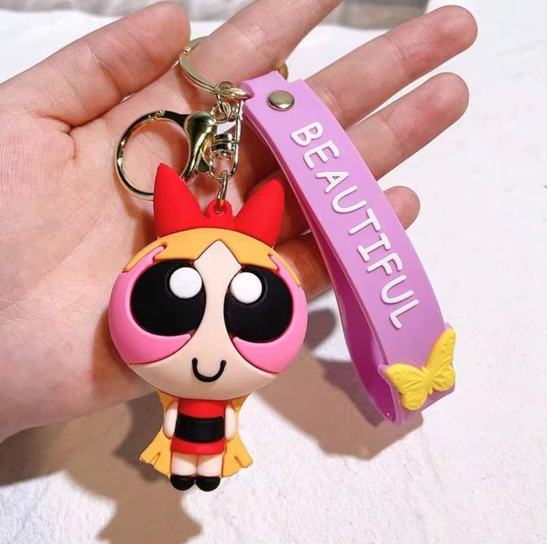 Powerpuff Girls Keychain