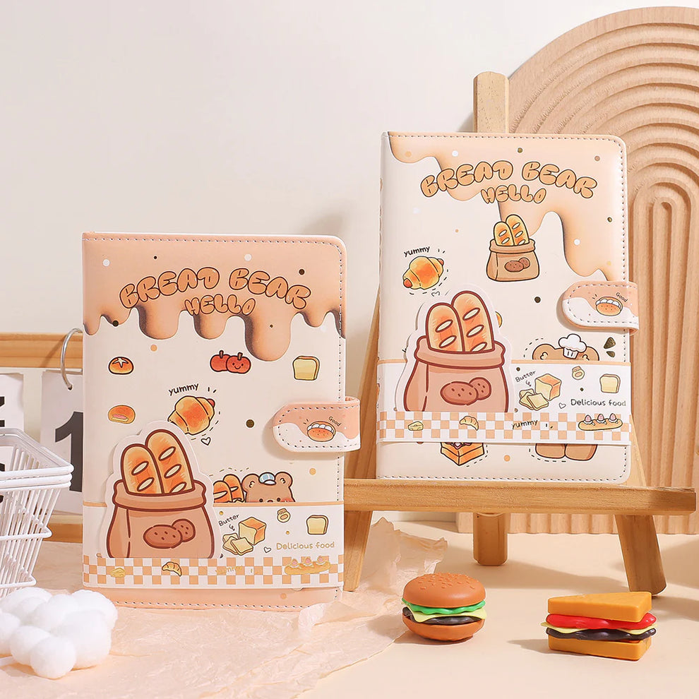 Bread Bear Undated Planner