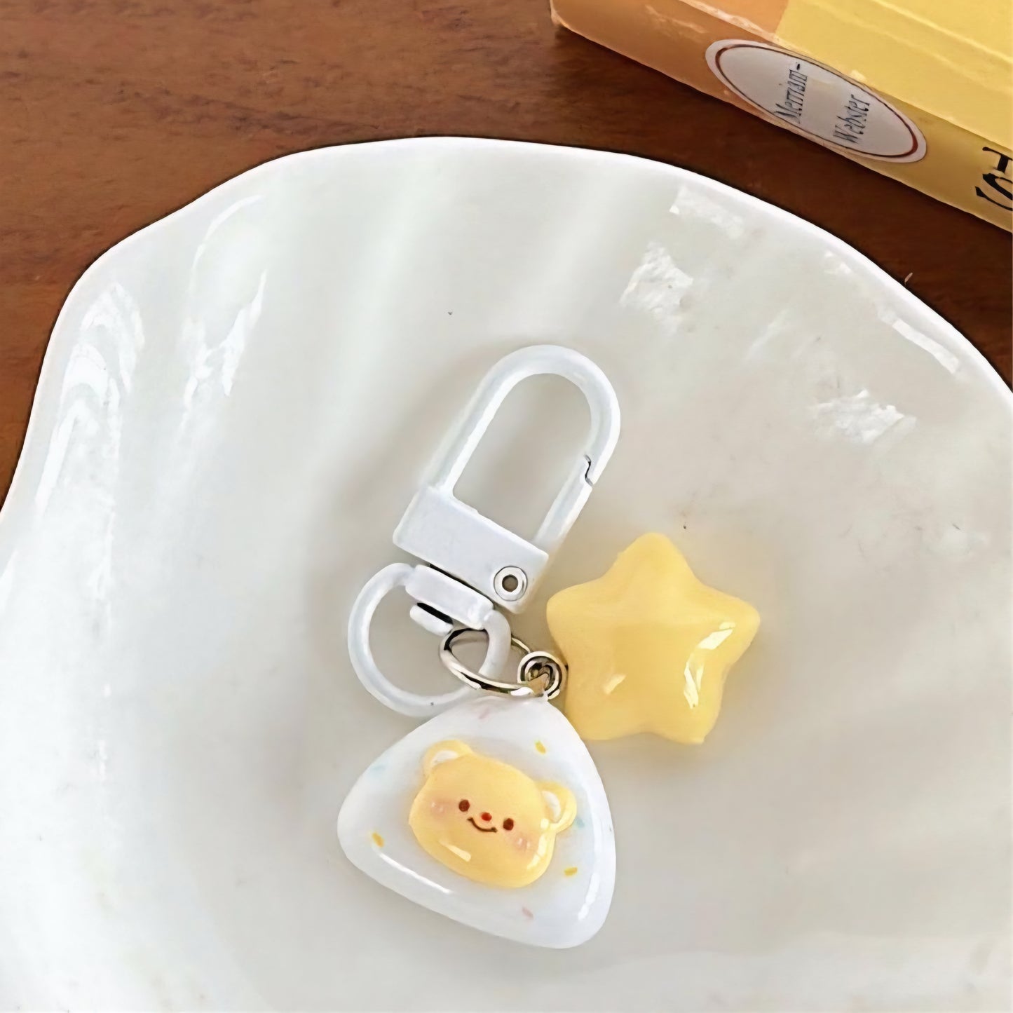 Butter Bear Keychain